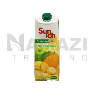 Sunich apple orange and bana